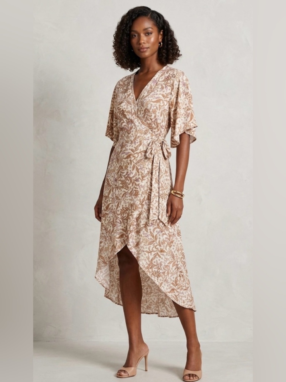 Rip Curl Lunar Tides Wrap Dress Dress size M